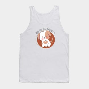 Tiny dog, huge personality Tank Top